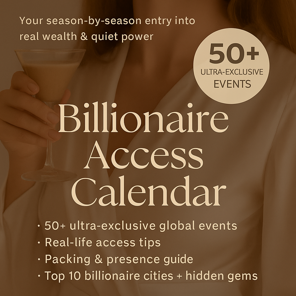 Billionaire Access Calendar